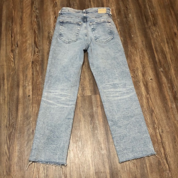 AG Adriano Goldschmied Alexxis Crop Jeans Women's 24 High Rise Vintage Fit Denim - Picture 5 of 7